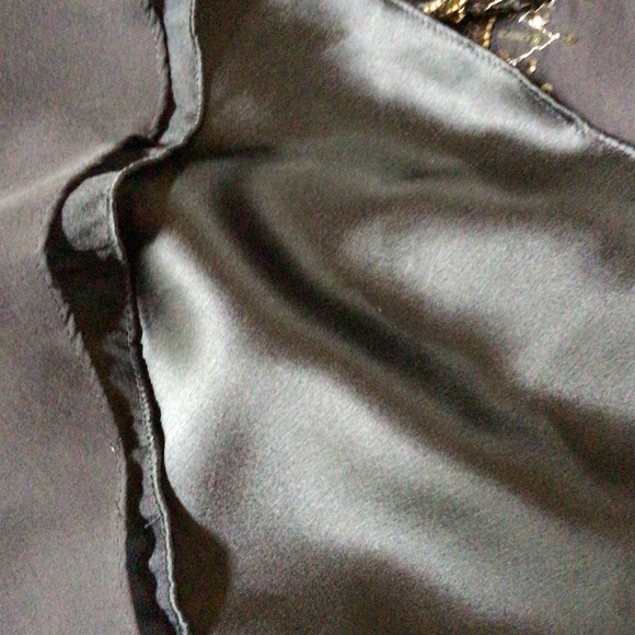 Parker embellished silk mini dress, black, small - Picture 10 of 10